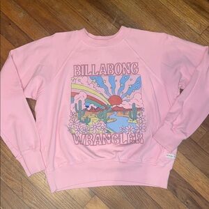 Billabong X Wrangler Crew Neck Sweatshirt 💖🌵